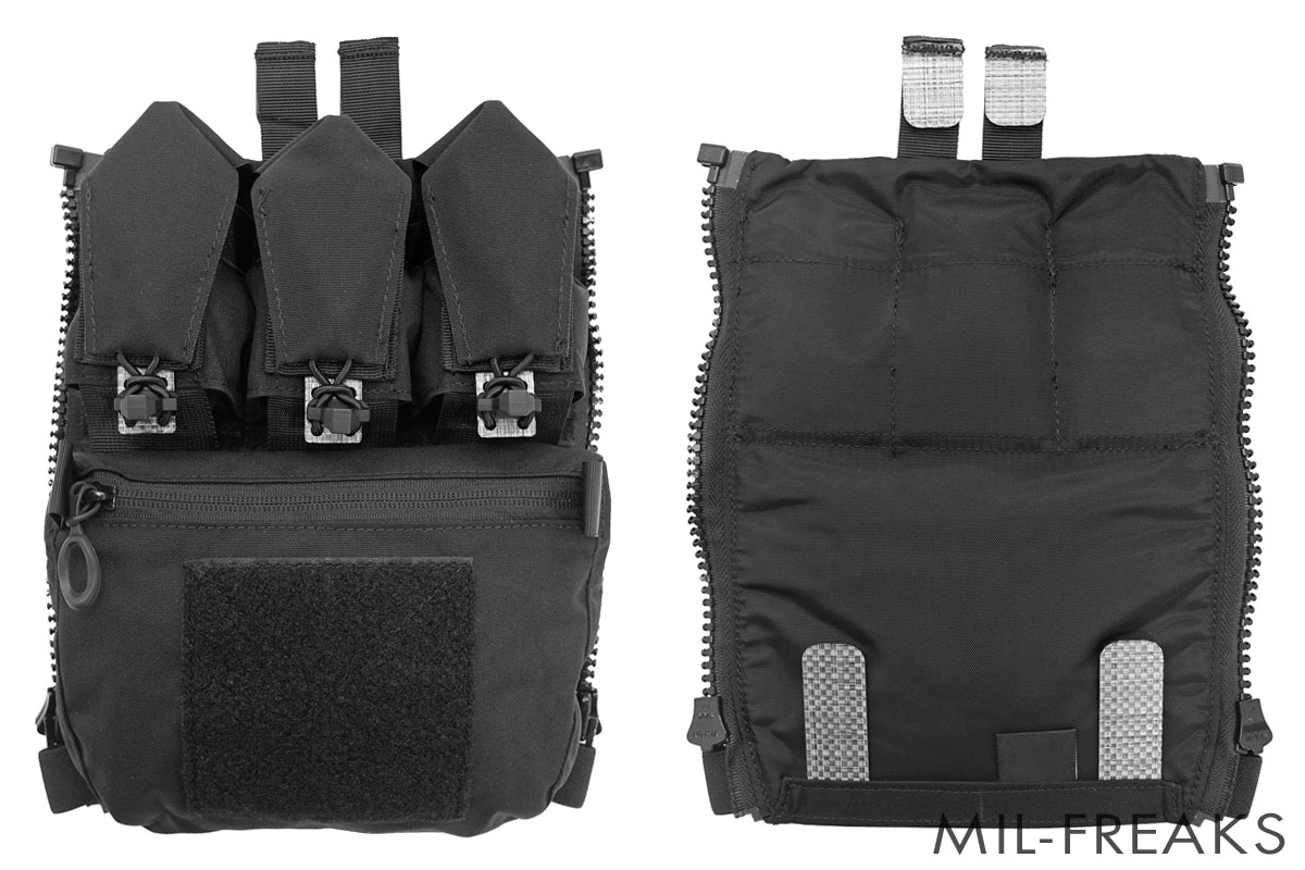 Cootac Ferroタイプ BackPanelBanger プレートキャリア ZIP バックパネル ブラック