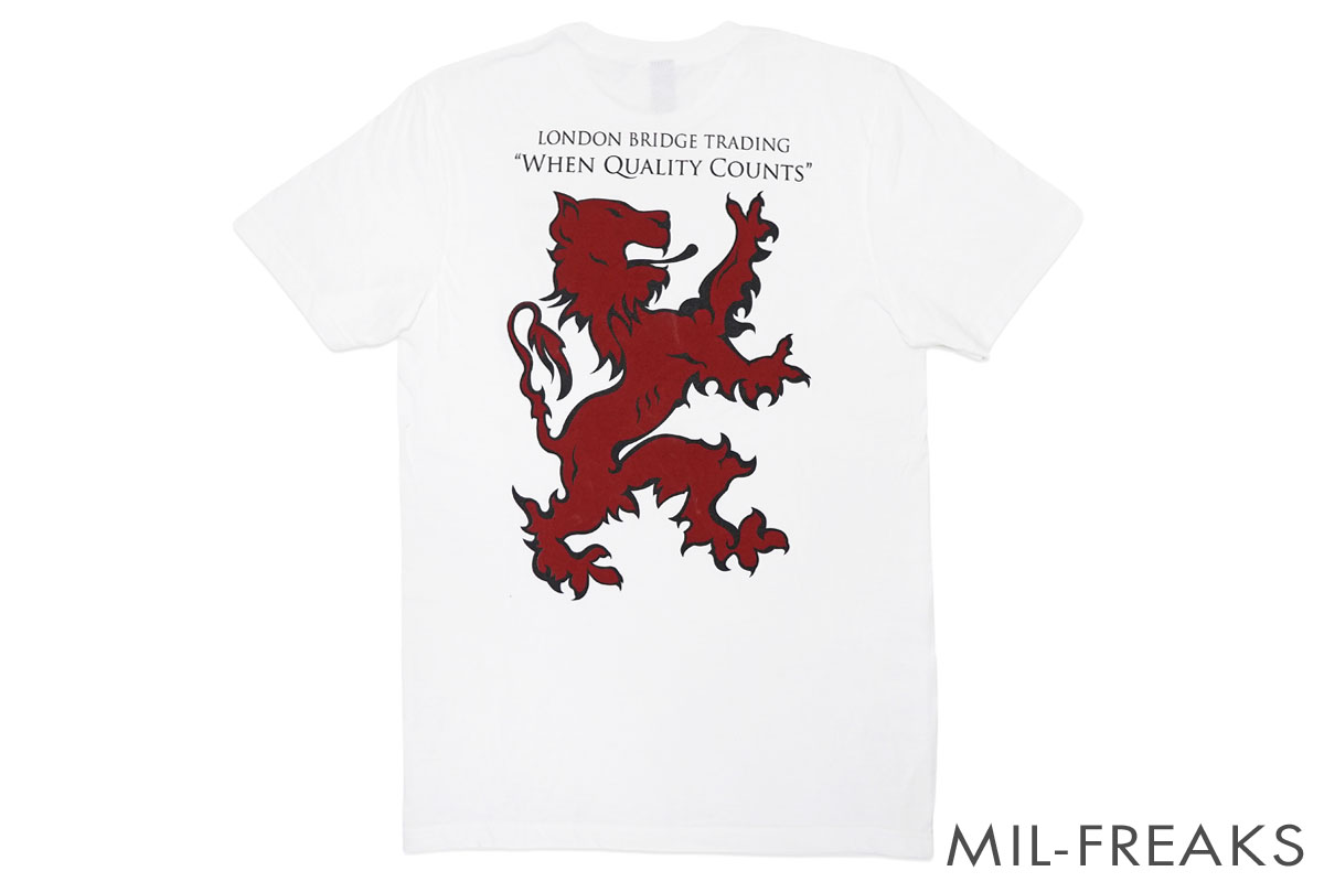 LBT “When Quality Counts” ロゴTシャツ ホワイト