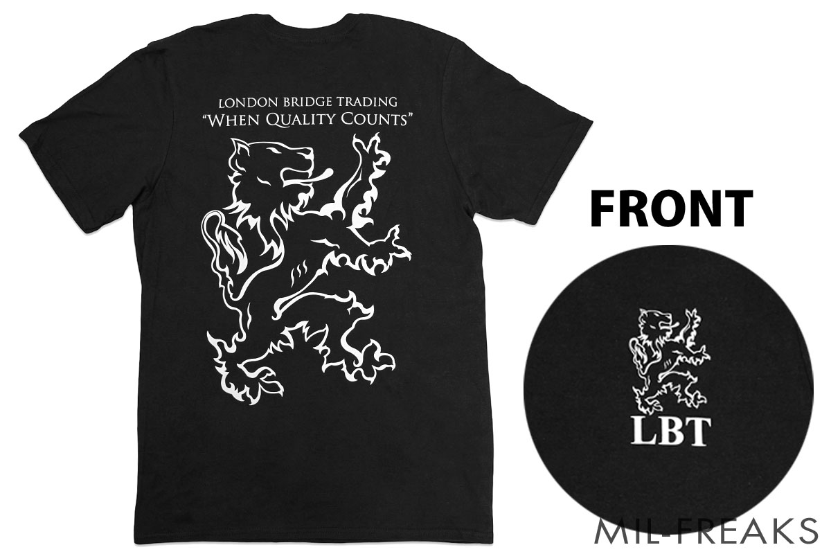 LBT “When Quality Counts” ロゴTシャツ Aタイプ ブラック