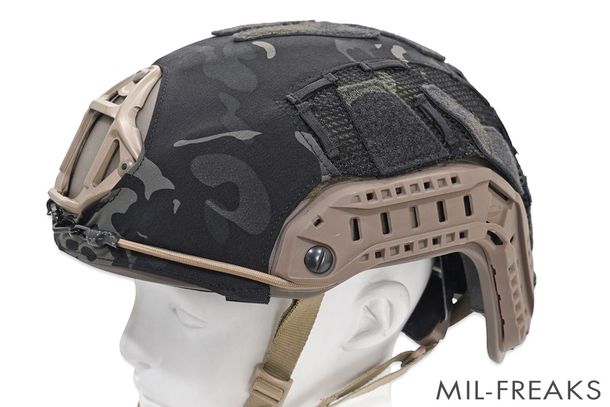 Cootac Ops-Core FAST SF用 ヘルメットカバー マルチカムブラック