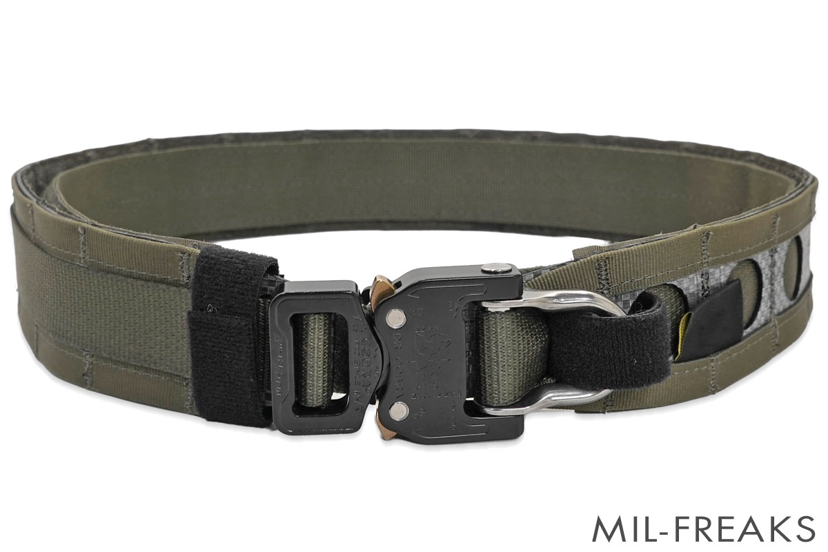 Cootac Ferroタイプ Bison Belt Austrialpin製 COBRAバックル ガンベルト レンジャーグリーン