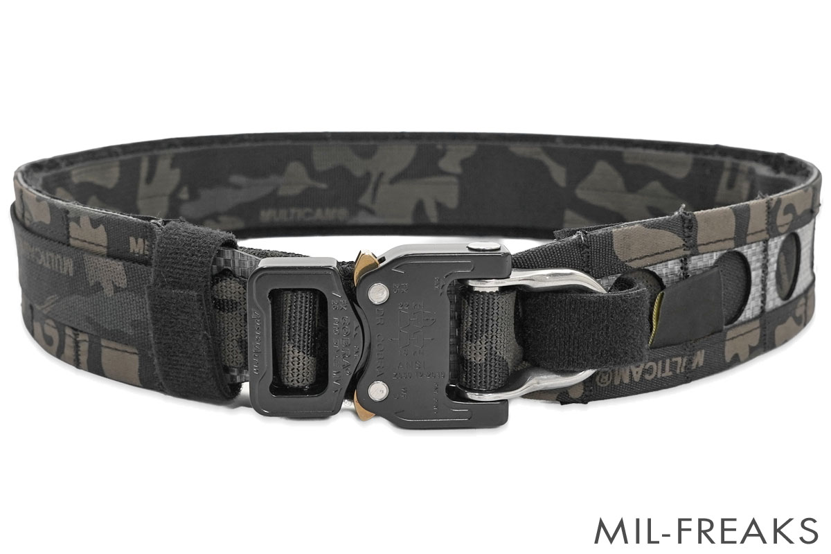 Cootac Ferroタイプ Bison Belt Austrialpin製 COBRAバックル ガンベルト マルチカムブラック 実物生地使用