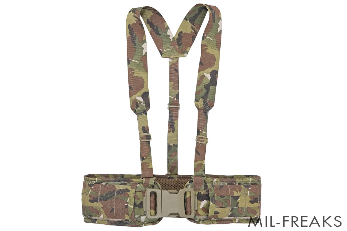 US 米軍実物 Eagle Industries ILBE サスペンダー付 パッド MOLLEベルト マルチカム