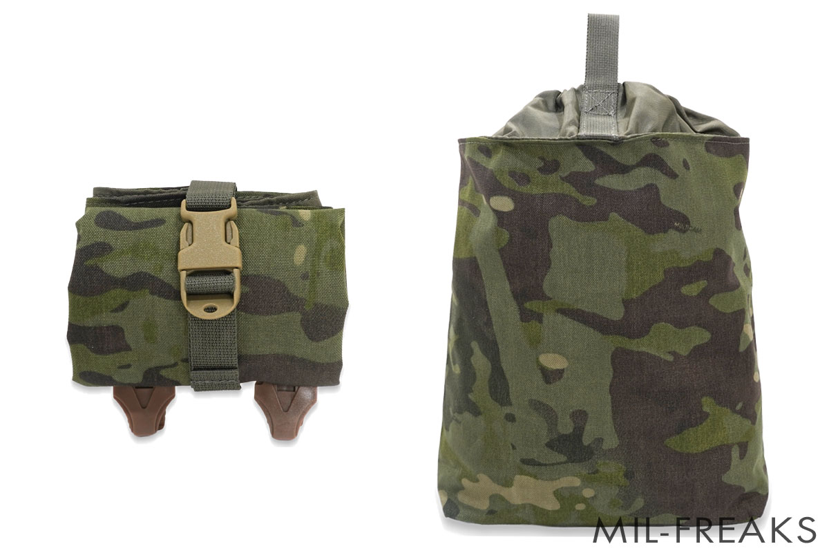 Cootac TacticalTailorタイプ Fight Light Roll-Up ダンプポーチ マルチカムトロピック 実物生地使用