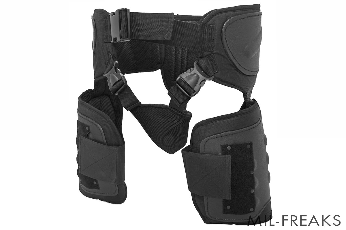 Monadnock (Safariland) Exo Tech RIOT 暴徒鎮圧プロテクター Thigh & Groin (大腿部・股間部)