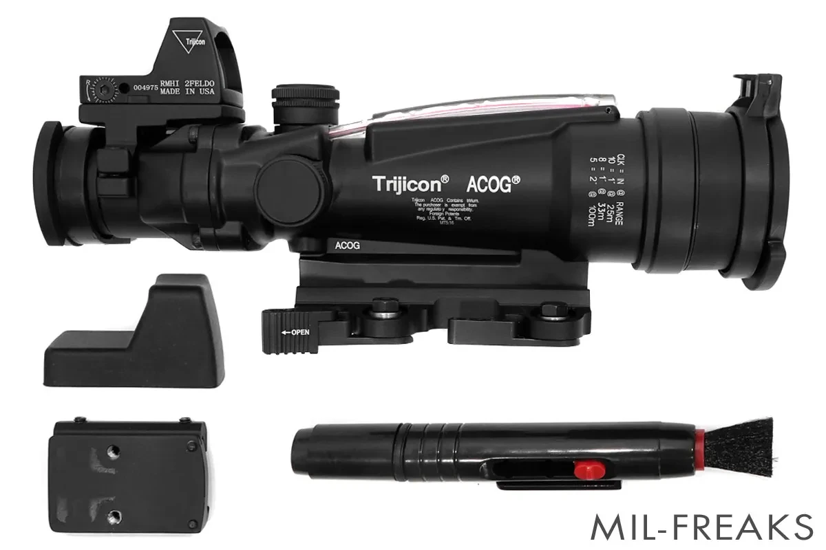 HOLLY WARRIOR Trijicon ACOG TA31タイプ Holy Warrior ACOG TA31 Replica BK – 007 Airsoft Ltd.