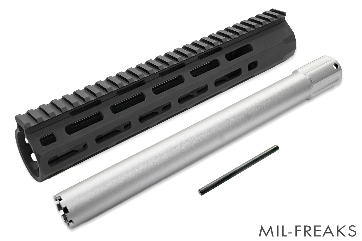 Airsoft Artisan Knight'sタイプ KAC URX6 M-LOK ハンドガード 10.75インチ AEG/MWS/GBB/PTW ユニバーサル フィット