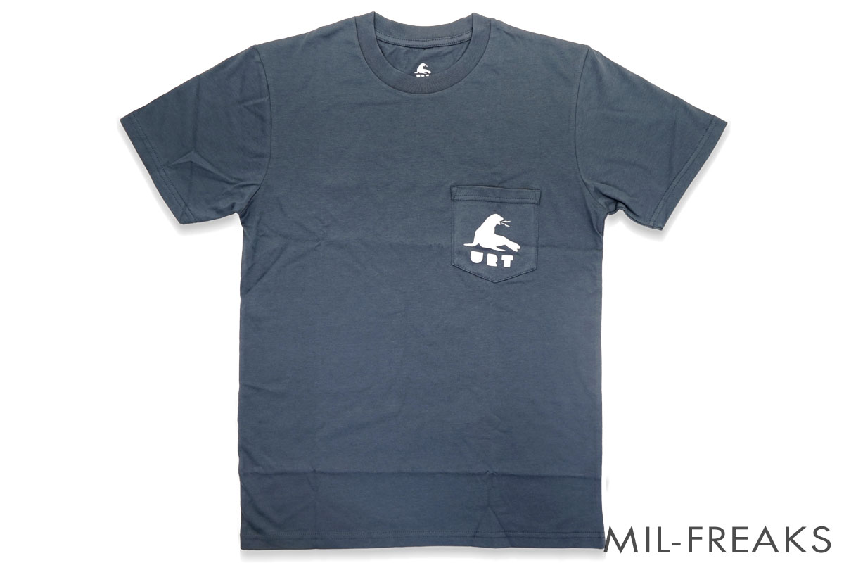 URT プレミアムコットン ポケット Tシャツ ディープマリンブルー