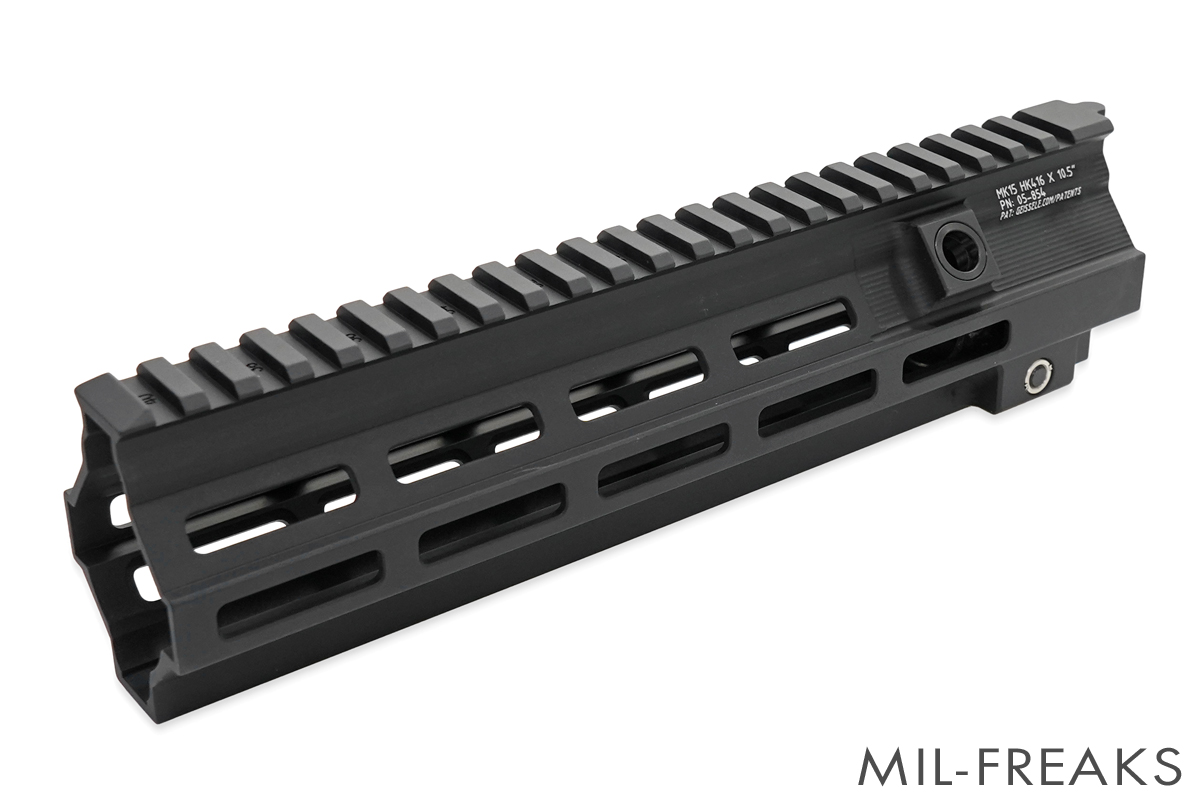 Airsoft Artisan Geisseleタイプ MK15 ハンドガード 9.5インチ ブラック