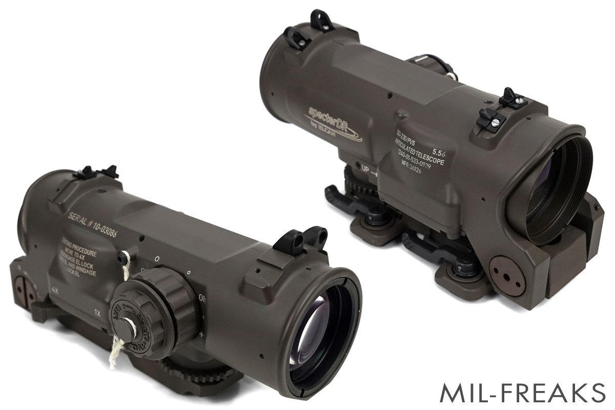 ＜美品＞ELCAN SPECTER DR 型スコープ Evolution Gear 製 ELCAN Specter DR 1.5-6x 可変倍率 スコープ