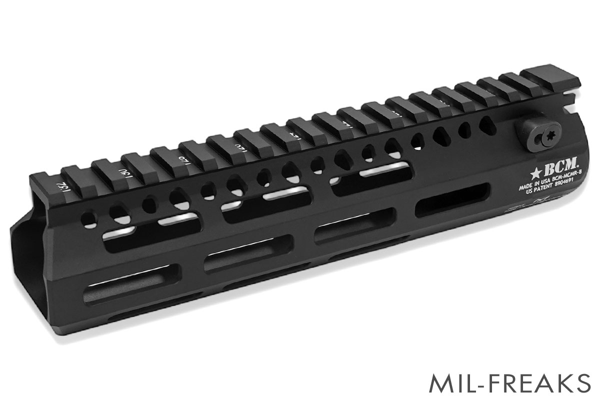 Airsoft Artisan BCMタイプ MCMR M-LOK ハンドガード 8インチ ブラック AEG/MWS/GBB/PTW用
