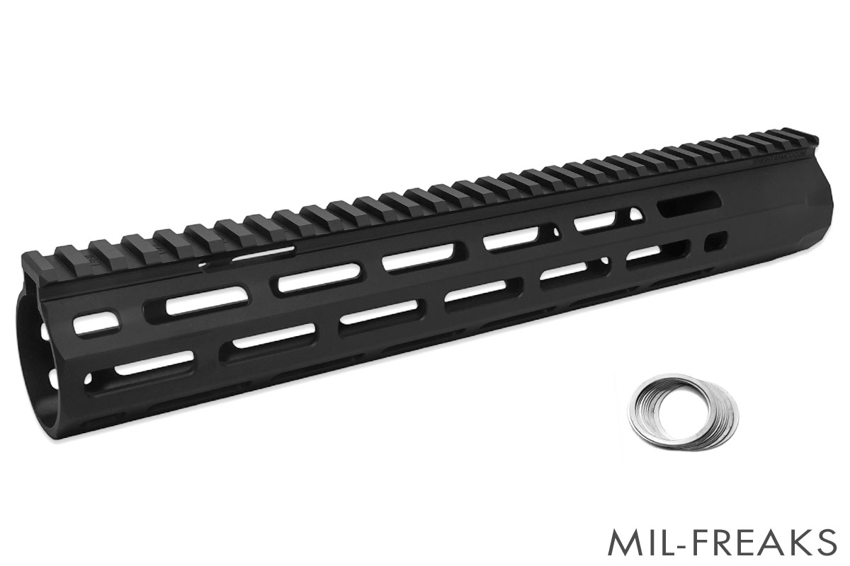 Airsoft Artisan Knight'sタイプ KAC URX6 M-LOK ハンドガード 13インチ AEG/MWS/GBB/PTW ユニバーサル フィット
