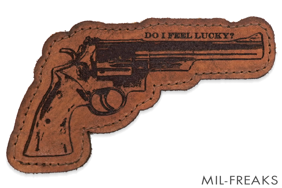 Whiskey 7 “CALLAHAN” レザーパッチ ブラウン