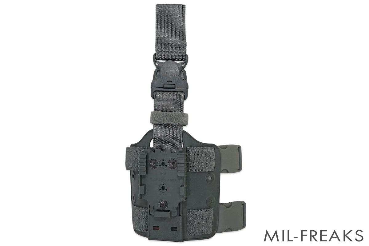 US 米軍実物 Safariland Model 6005 QLSキット + レッグプラットフォームセット フォリッジグリーン