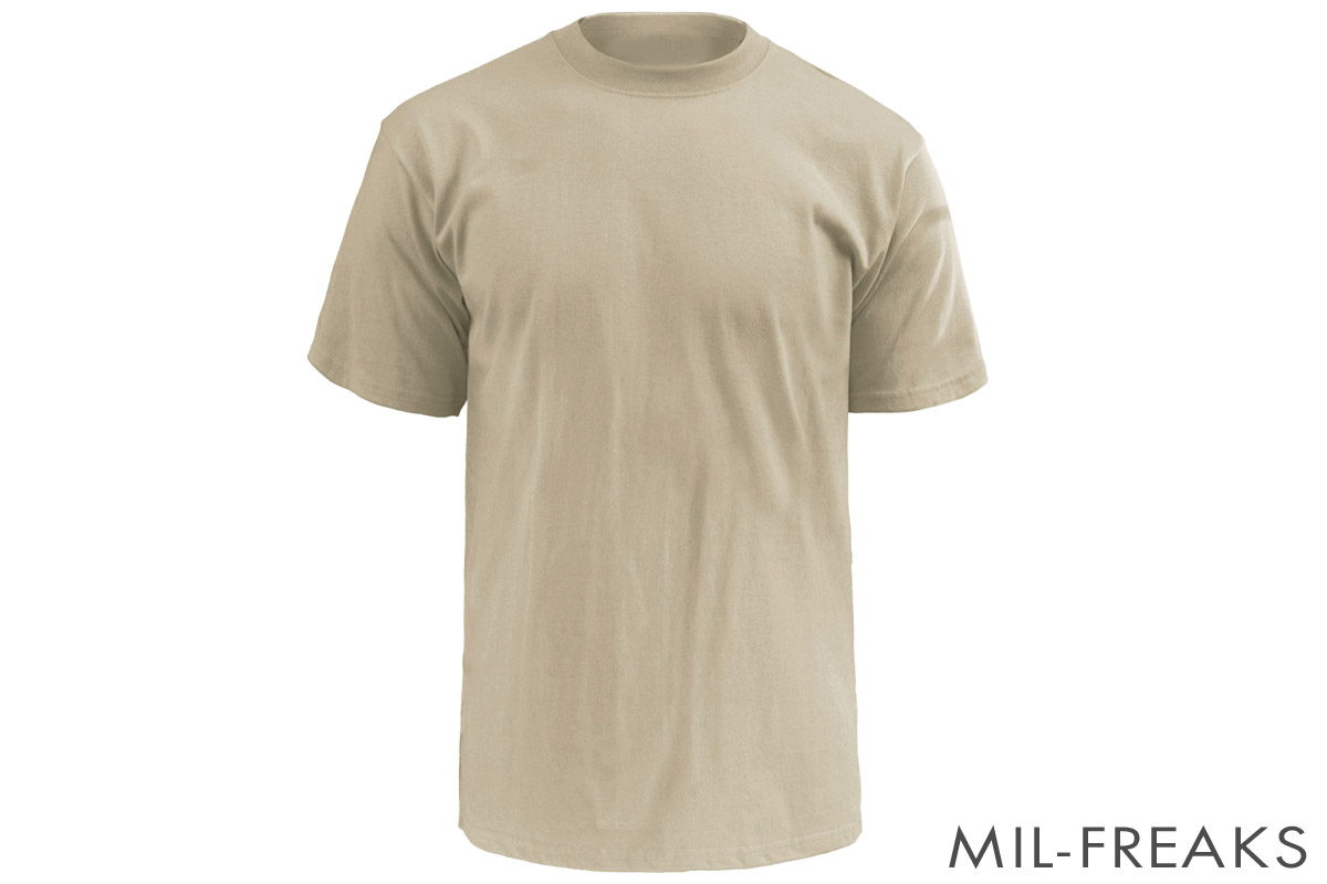 SOFFE 685M USA コットン ミリタリー Tシャツ 3枚パック サンドTAN