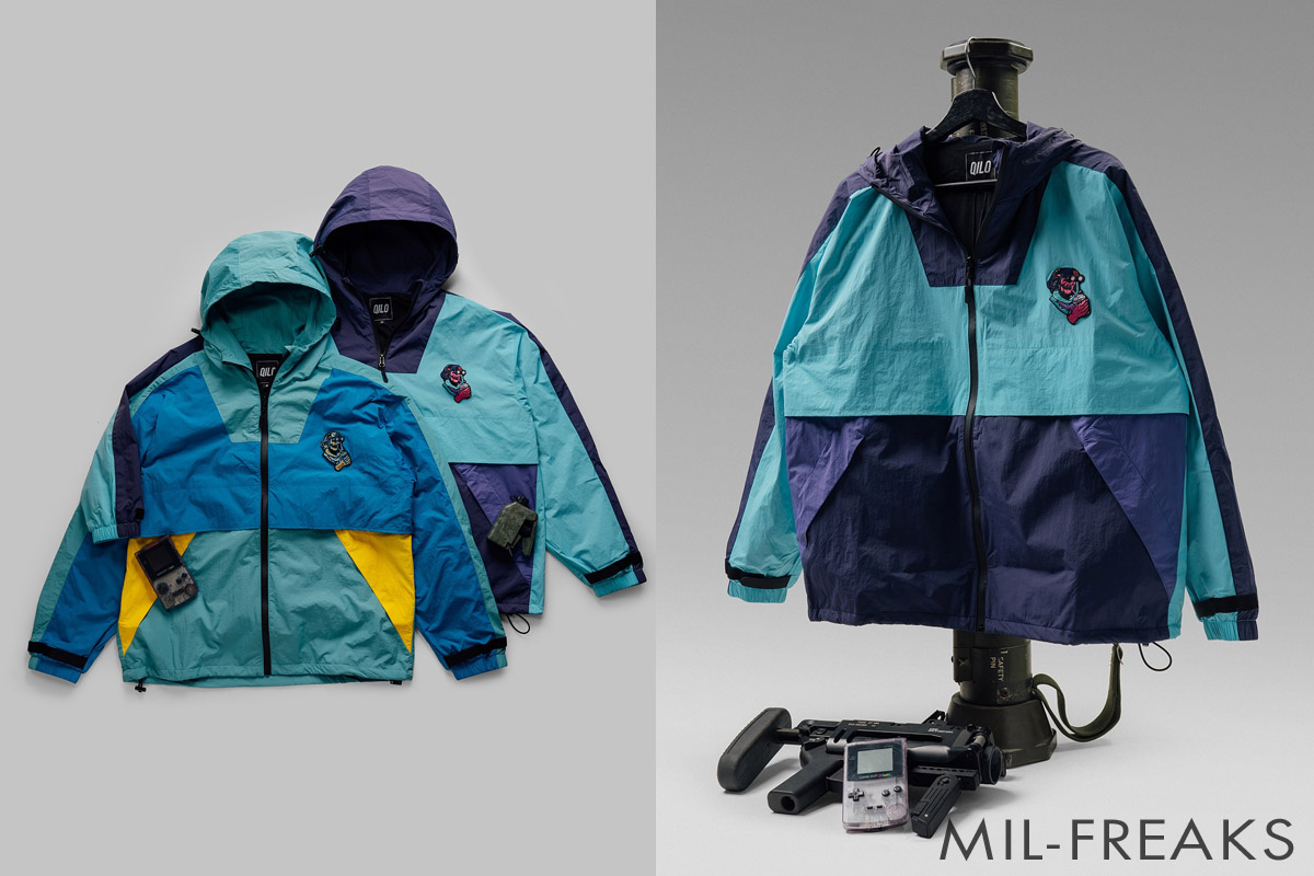ワイルドナイツ・ウィンドブレーカー(非売品) QILO x Wasteland Kooks Retro ウィンドブレーカー MK Ultra