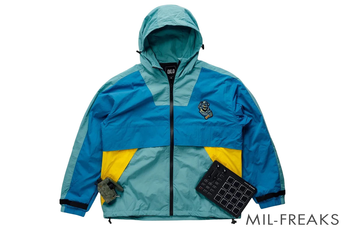 QILO x Wasteland Kooks Retro ウィンドブレーカー Thermal【限定販売】