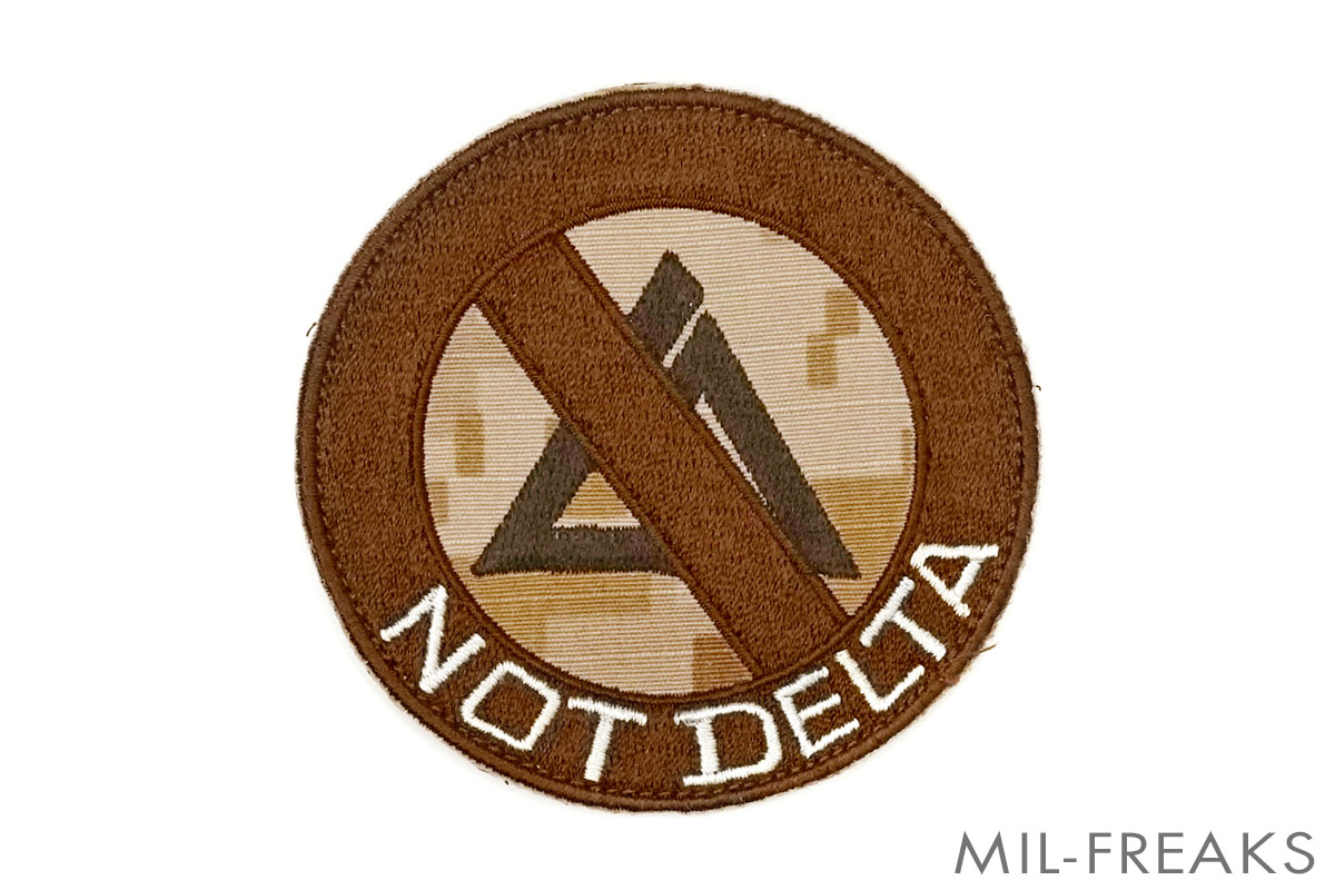 BritKitUSA NSWDG DEVGRU "NOT DELTA" パッチ AOR1 実物生地使用