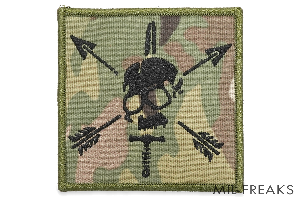 BritKitUSA USASOC CIF スクエアパッチ マルチカム