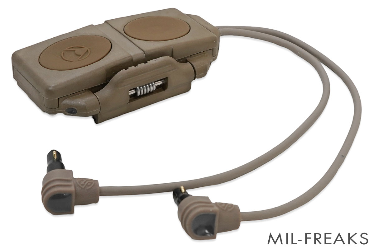 SOMOGEAR Insightタイプ PEQ/M3X/WMX デュアルスイッチ クレーンプラグ TAN