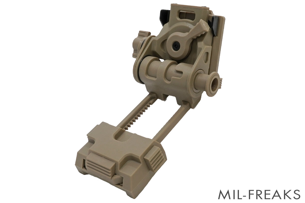 FMA WILCOXタイプ L4 G24 Lite エクステンデッド NVGマウント ダミー 樹脂モデル TAN