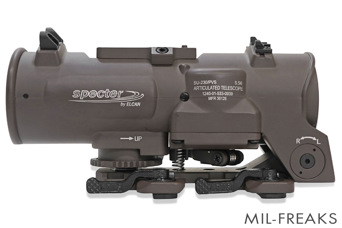 Holy Warrior ELCANタイプ Specter DR SU-230 Gen3 556 1-4X 可変倍率スコープ QDマウント フラットダークアース