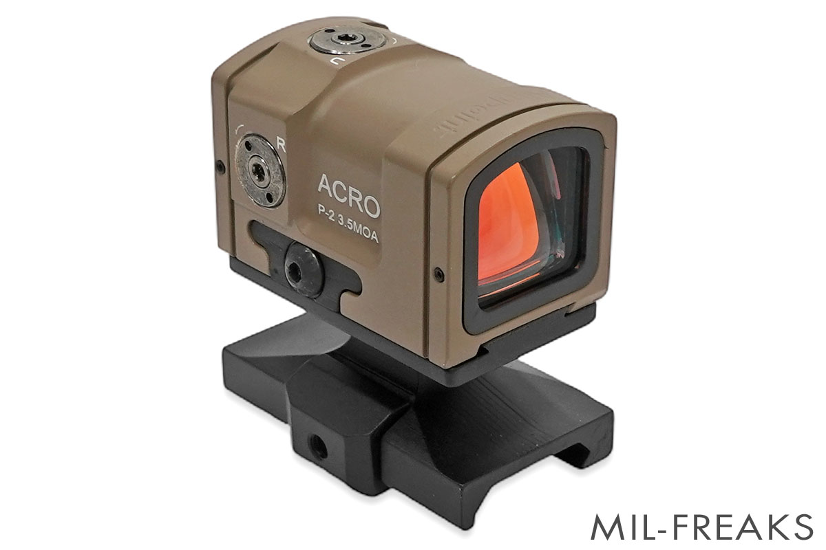 Holy Warrior Aimpointタイプ ACRO P-2 ダットサイト フラットダークアース