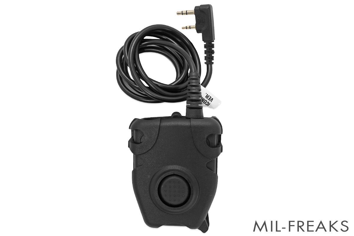 ZTactical Peltorタイプ PTTマイクスイッチ icom/KENWOOD用