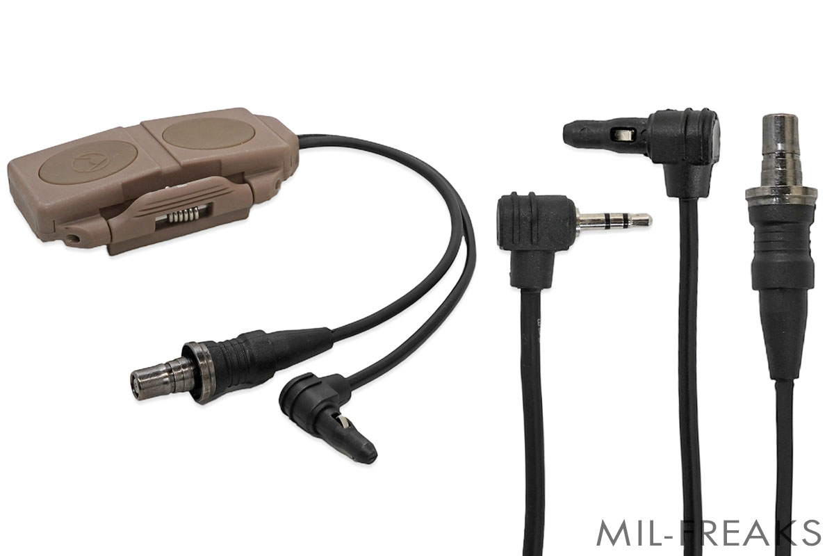 FMA Insightタイプ PEQ/M3X/WMX デュアルスイッチ 2.5mm/SF/クレーンプラグ TAN