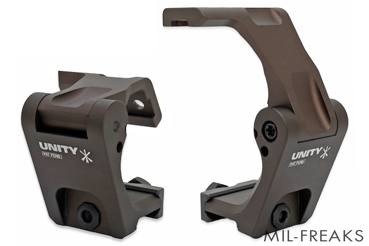 PTS UNITY FAST FTC Omni マグニファイア フリップマウント ブロンズ