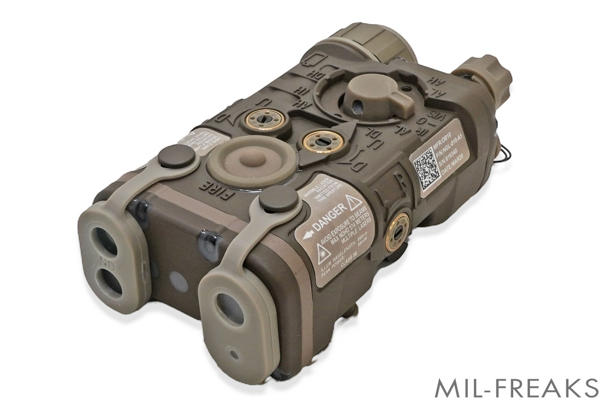 DIJIA LA-23/PEQ NGAL サイティングデバイス 金属製 エンボス仕様 TAN