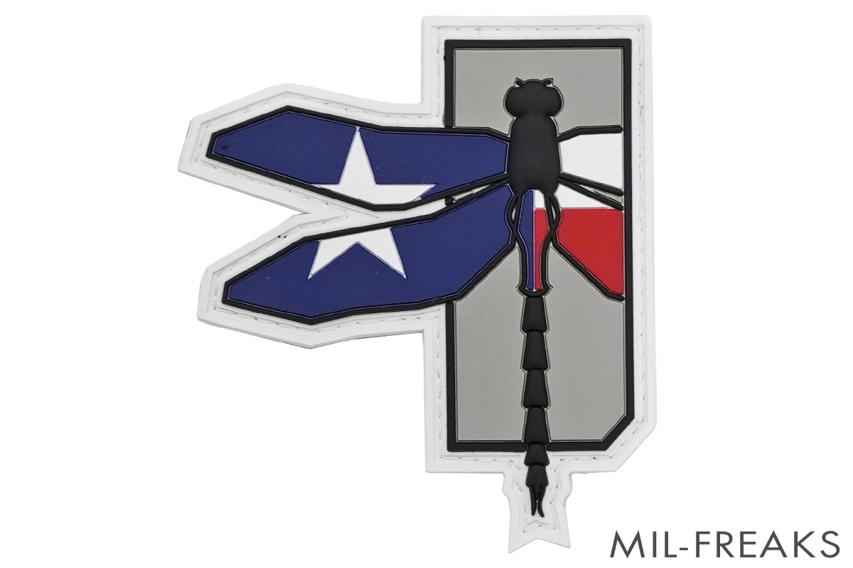 Haley Strategic "DRAGONFLY" ドラゴンフライ PVCパッチ テキサス州旗