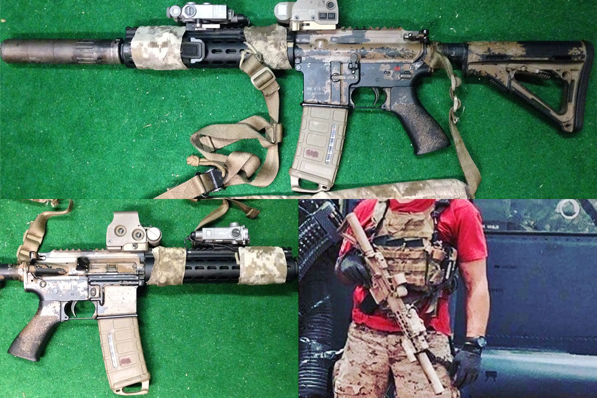 Airsoft Artisan Daniel Defenseタイプ HK416 MFR ハンドガード