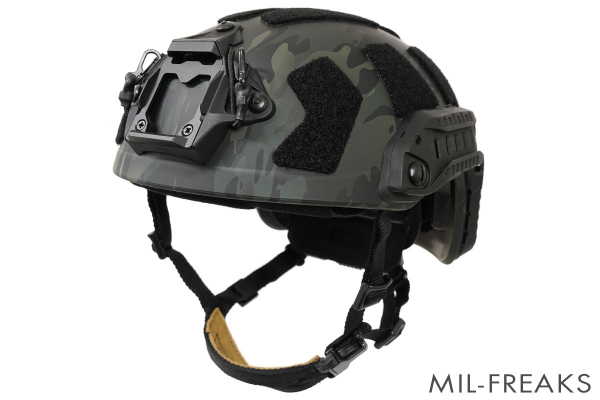 FMA Ops-Coreタイプ FAST SF ハイカット ヘルメット ヘビーモデル マルチカムブラック