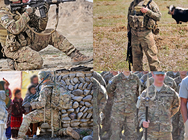 US 米軍実物 Army BDU フィールドパンツ OEF-CP マルチカム ...