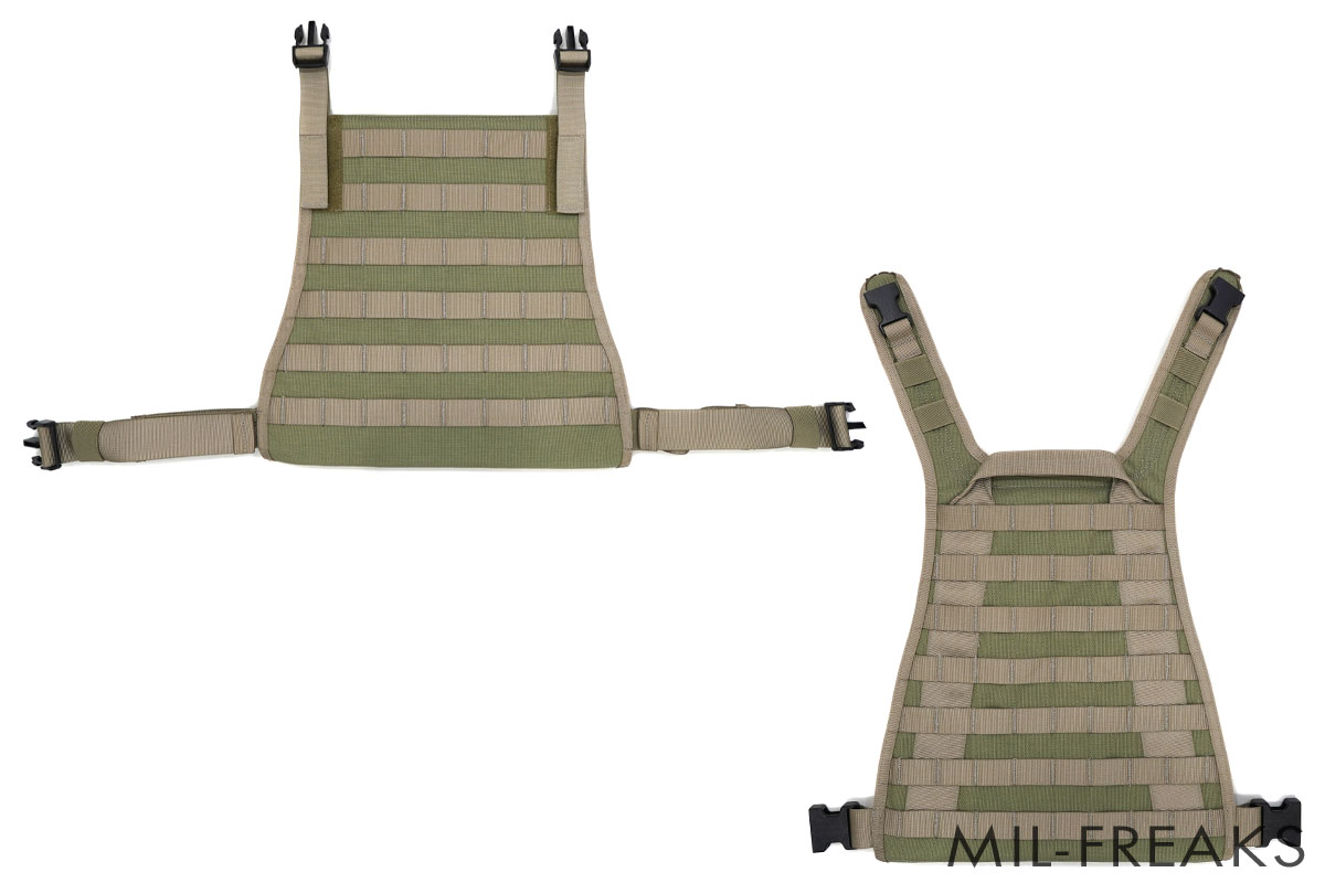 SHEKKIN GEARS Eagleタイプ MLCS MBSS プレートキャリア カーキ 
