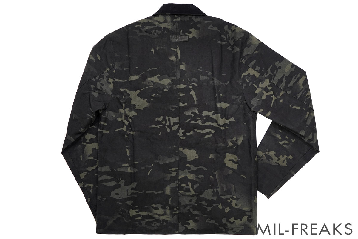 QILO Tactical x Irregulars トラッカージャケット マルチカムブラック 