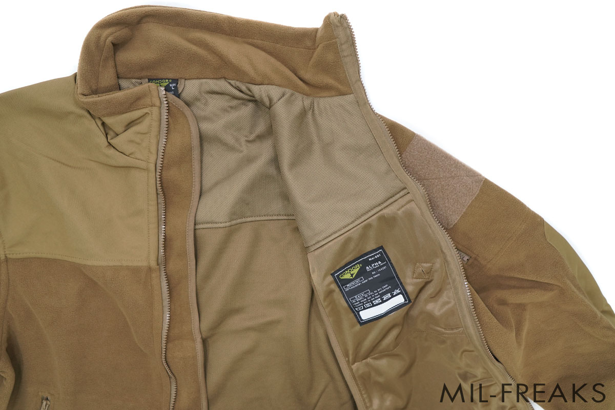 CONDOR ALPHA Mirco Fleece Jacket コヨーテ