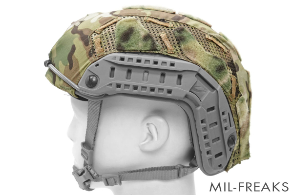 TMC Ops-Coreタイプ FAST SF用 ストレッチ ヘルメットカバー マルチカム 実物生地使用 M/L