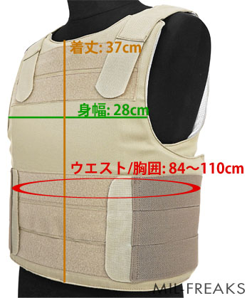 TMC PACAタイプ LowVisベスト ダミーソフトアーマー  ペイント付