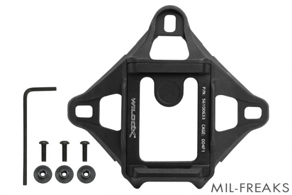 FMA WILCOXタイプ 3ホール Wシュラウド Exfil NVG ヘルメット 