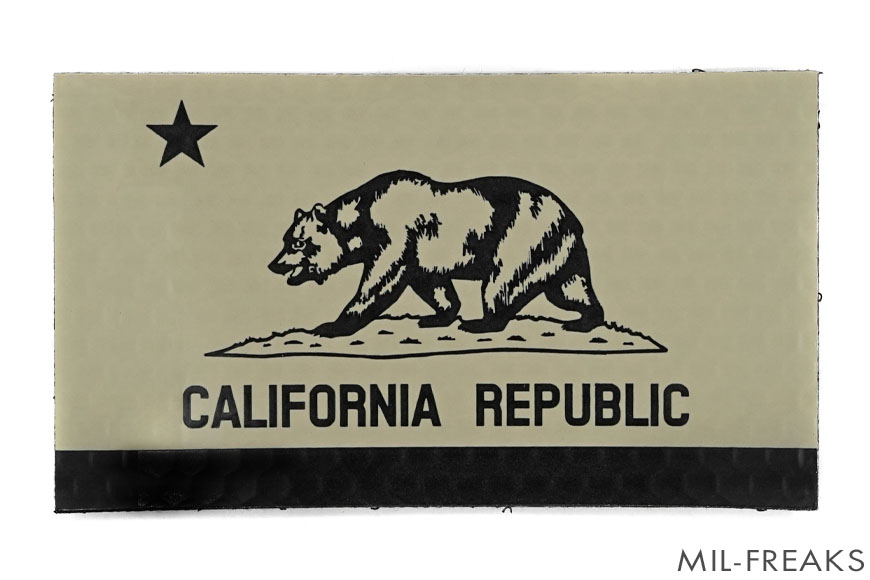 Britkitusa Us カリフォルニア州旗 California Republic Irパッチ ミリタリーショップ Mil Freaks 通販