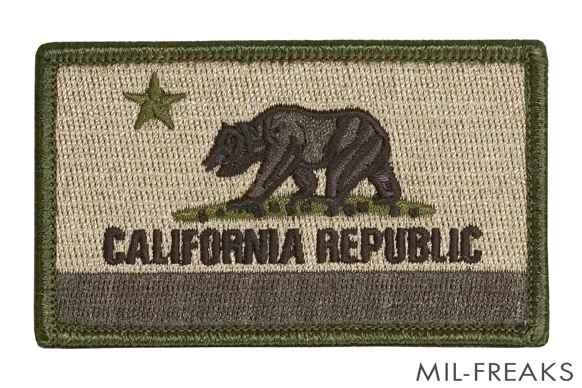 Minotaurtac Us カリフォルニア州旗 California Republic パッチ ミリタリーショップ Mil Freaks 通販