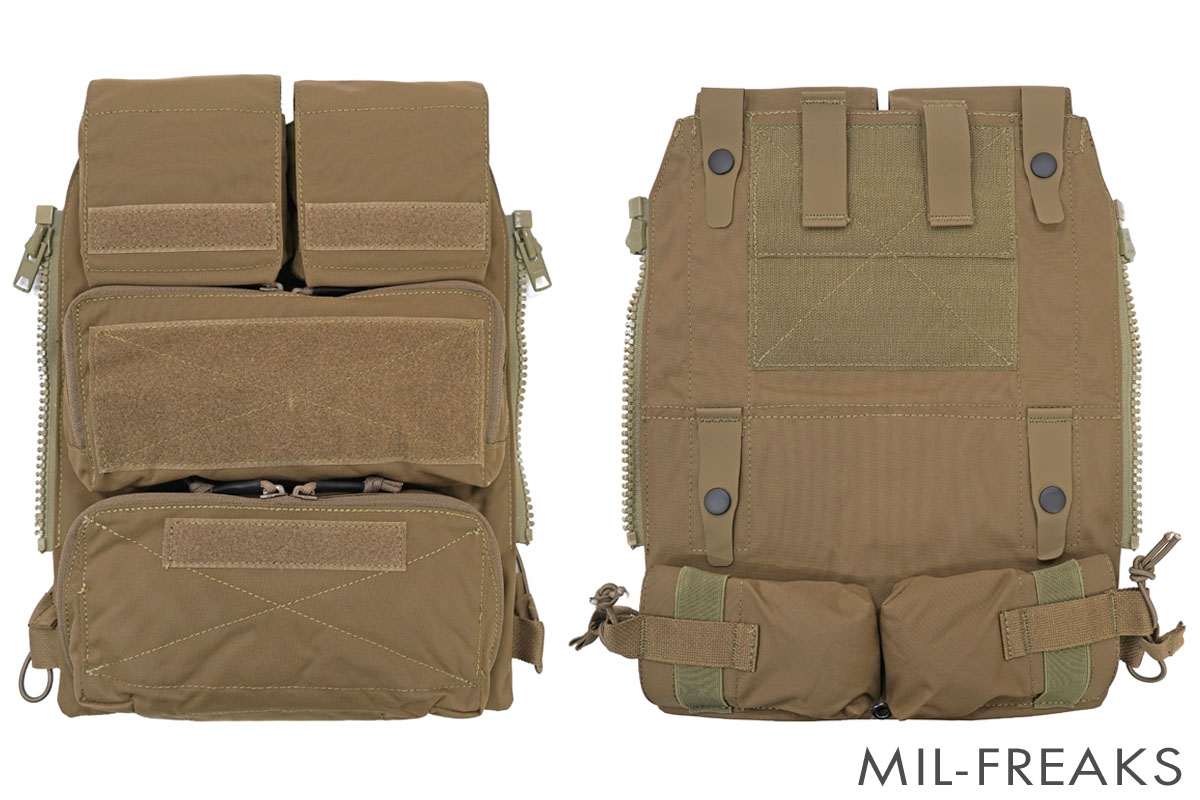 TMC Crye Precisionタイプ Pouch ZIP-ON パネル 2.0 プレートキャリア 