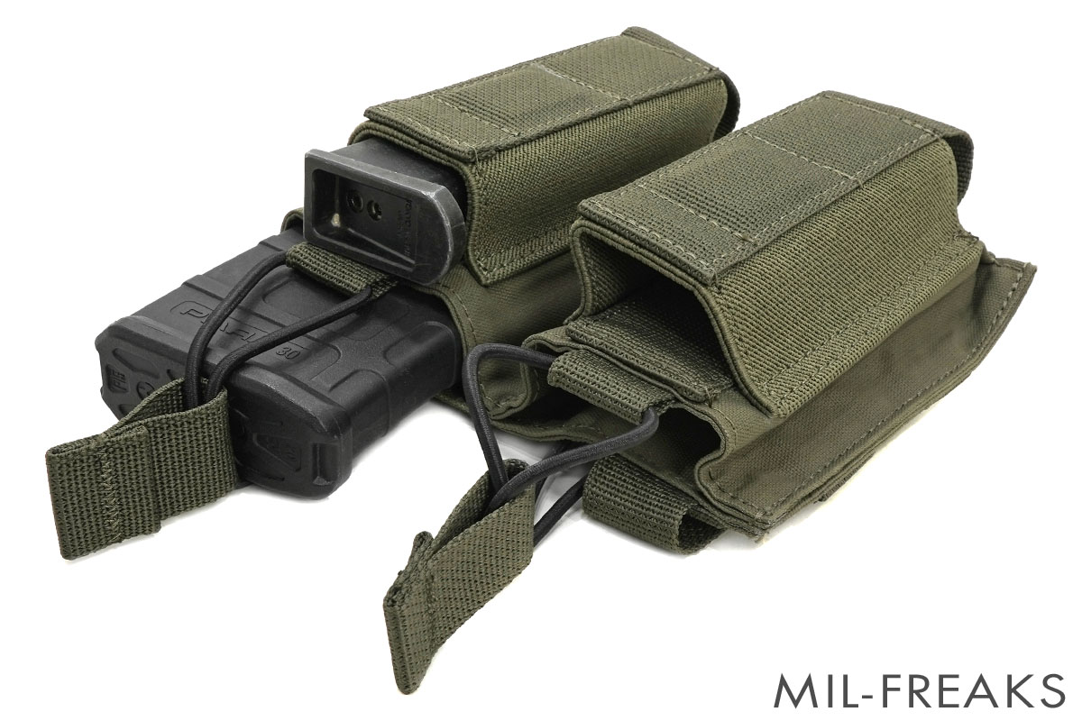 実物　dglcs ピンキータン　ダブルM4マガジンポーチ 実物 dglcs ピンキータン ダブルM4マガジンポーチ