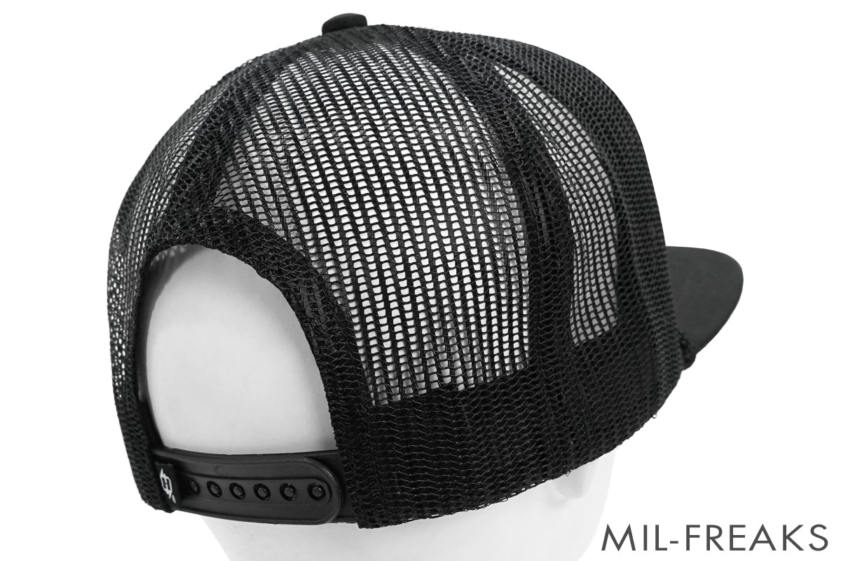 Hoo Rag ブラックアウト 星条旗 メッシュキャップ フラットブリム ブラック ミリタリーショップ Mil Freaks 通販