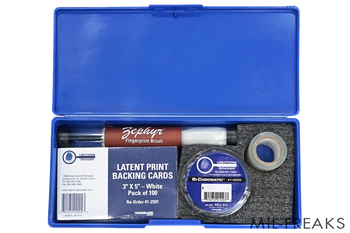 Lightning Powder Bi Chromatic 指紋採取キット ミリタリーショップ Mil Freaks 通販