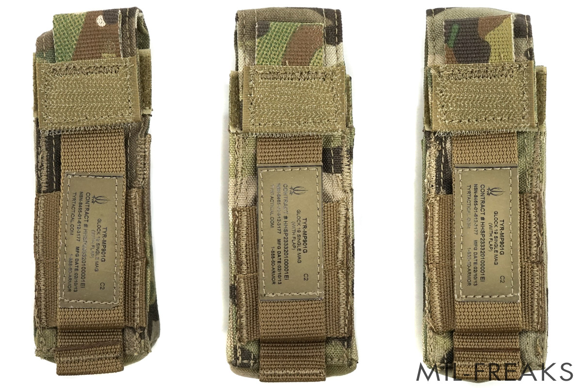 売りきり] TYR Glock 19 シングルマガジンポーチ コントラクト 13年製 