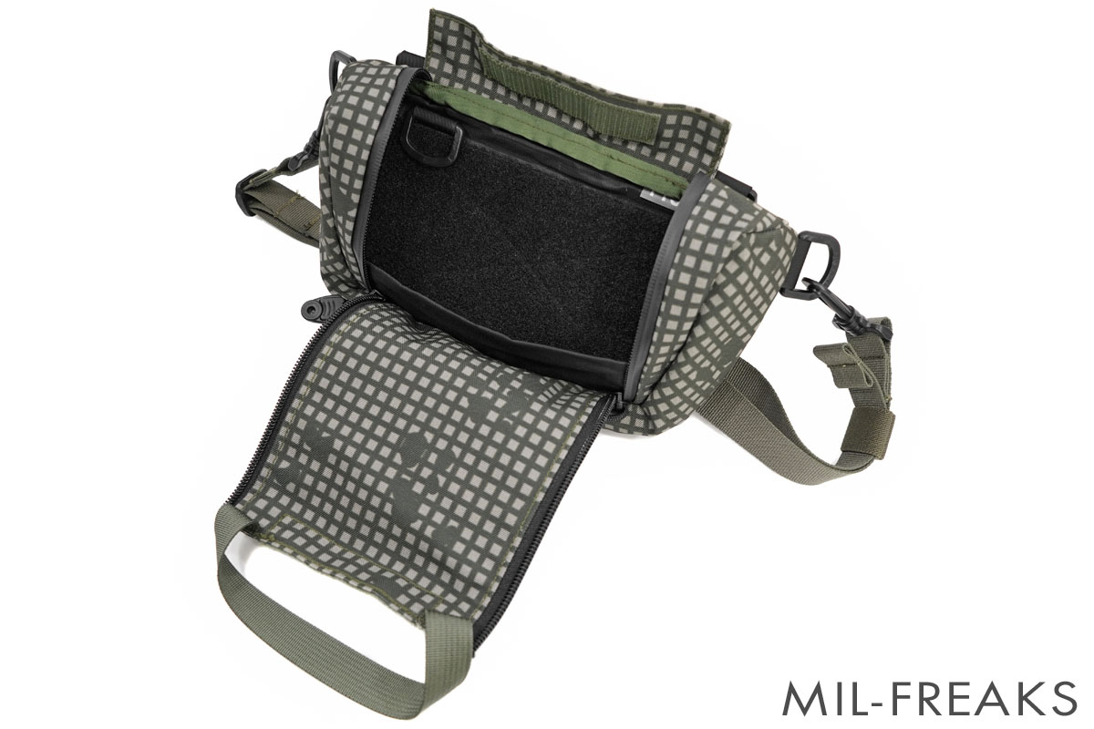 x115xTAYLOR HANGER POUCH TWIN ZIP ショルダー/ハンガーポーチ ナイトカモ │ ミリタリーショップ  MIL-FREAKS 通販