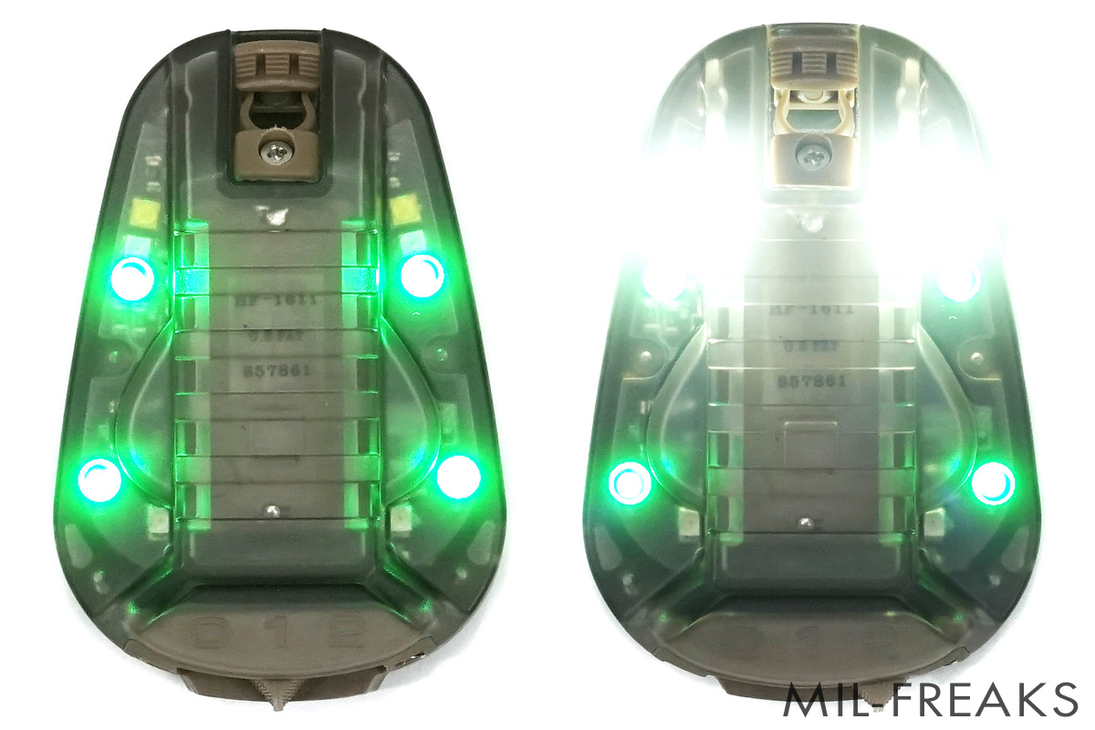 WADSN COREタイプ HEL-STAR 6 Gen III ヘルメットストロボ ライト 